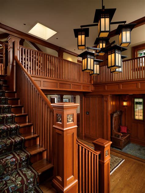 Best Craftsman Staircase Design Ideas And Remodel Pictures Houzz