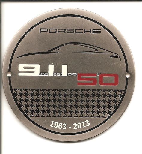 The Rolling Road Porsche 911 50th Anniversary Badge