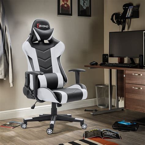 Devoko is a leading supplier of furniture products in america, and they've brought out a chair with a racy look to it with the devoko ergonomic gaming. Devoko Ergonomic Gaming Chair Racing Style Adjustable ...