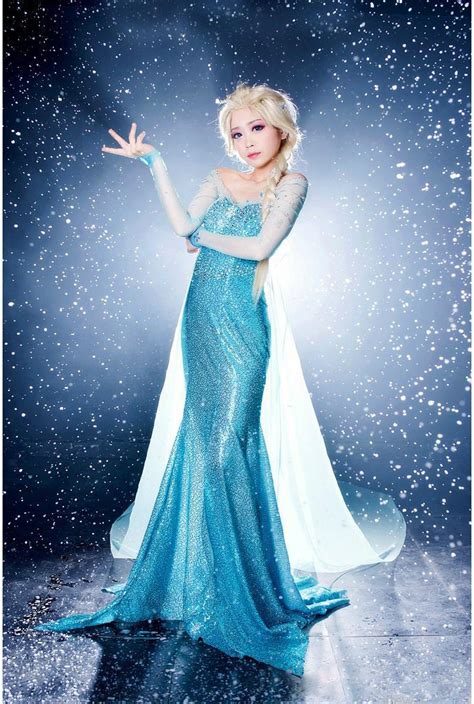 Frozen Sparkle Blue Princess Elsa Costume N9189