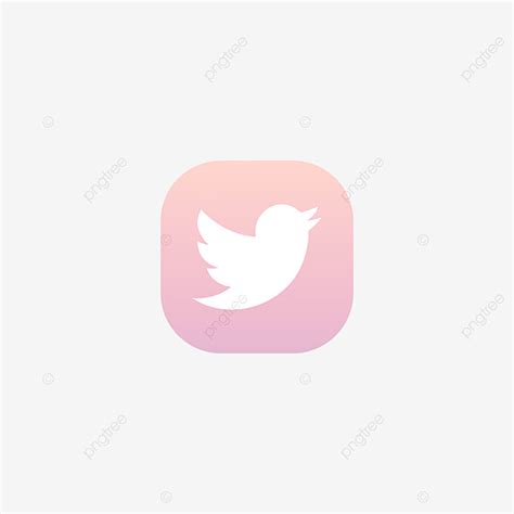 Twitter Icon Vector Hd PNG Images Pink Twitter Icon Transparent