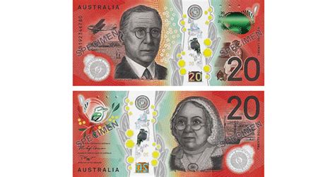 Australia Reveals Its New Polymer 20 Bank Note