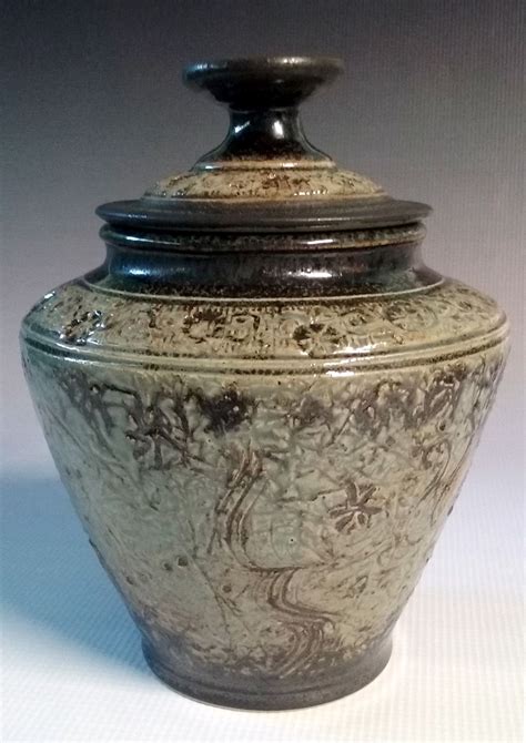 Contreras Pottery Lidded Jar Beautiful Ceramic Art