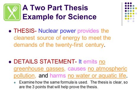 How To Write A Three Part Thesis 3 Part Thesis Statement Examples