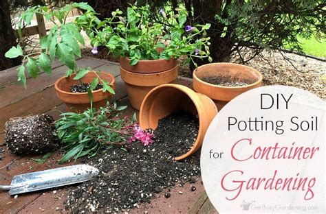 How To Make Your Own Potting Soil For Container Gardening Container