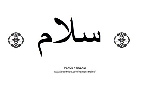 Beautiful Words In Arabic Names In Arabic Arabic Tattoo