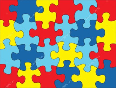Puzzle Pieces In Autism Awareness Colors Background Coloring Wallpapers Download Free Images Wallpaper [coloring876.blogspot.com]