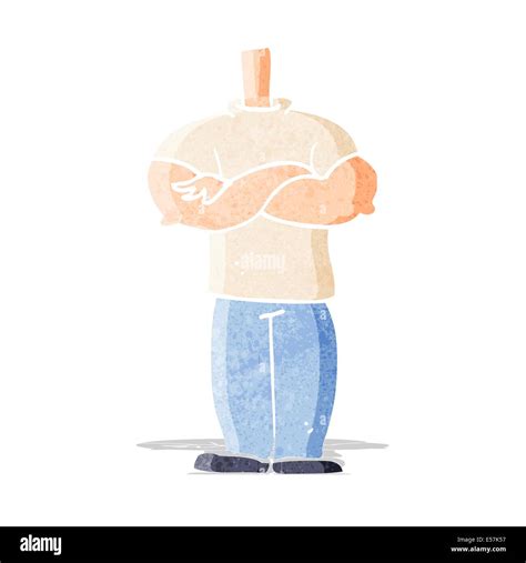 Cartoon Body With Folded Arms Mix And Match Cartoons Or Add Own Photos