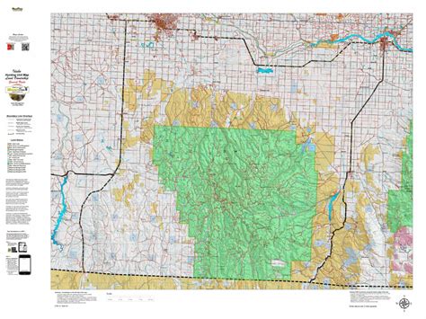 Idaho General Unit 54 Land Ownership Map Map By Idaho Huntdata Llc
