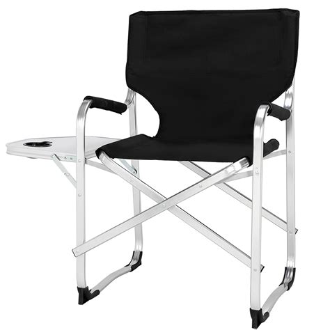 Table De Camping Camping Directors Chair Folding Camp Director Outdoor Tall Seat Easy Storage