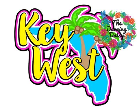 Svg Digital File Key West Title Etsy