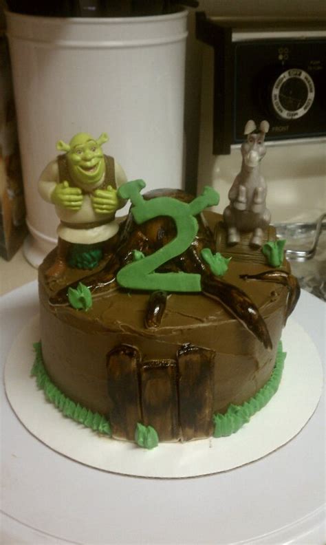 Gn Culinary Designs Shrek Birthday Cake