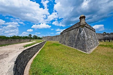 Castillo De San Marcos In St Augustine Florida Usa Stock Image