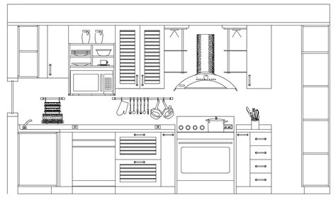 Awasome Kitchen Plan Drawing Symbols Decor Vrogue Co