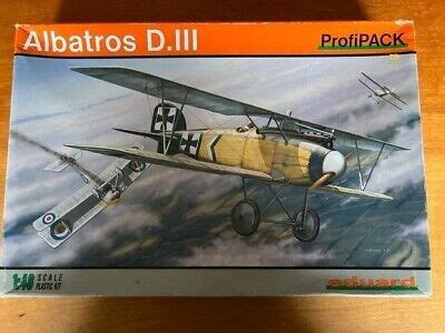 Eduard Profipack 1 48 Albatross D III Aircraft Model Kit EBay