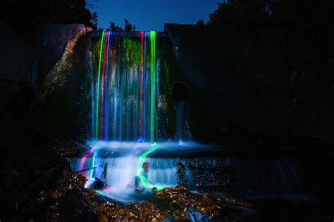 Neon Waterfalls