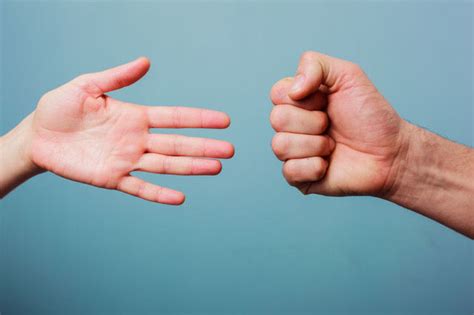 The Importance Of A Closed Fist And An Open Hand