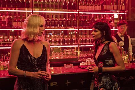 Charlize Theron And Sofia Boutella In Atomic Blonde Film