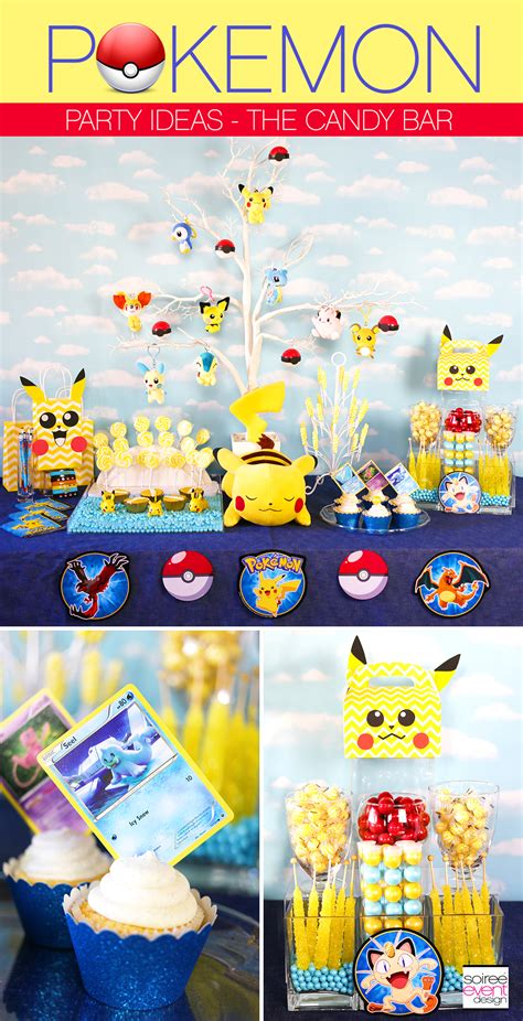 Pokemon Party Ideas How To Set Up A Pokemon Candy Bar Soiree Event