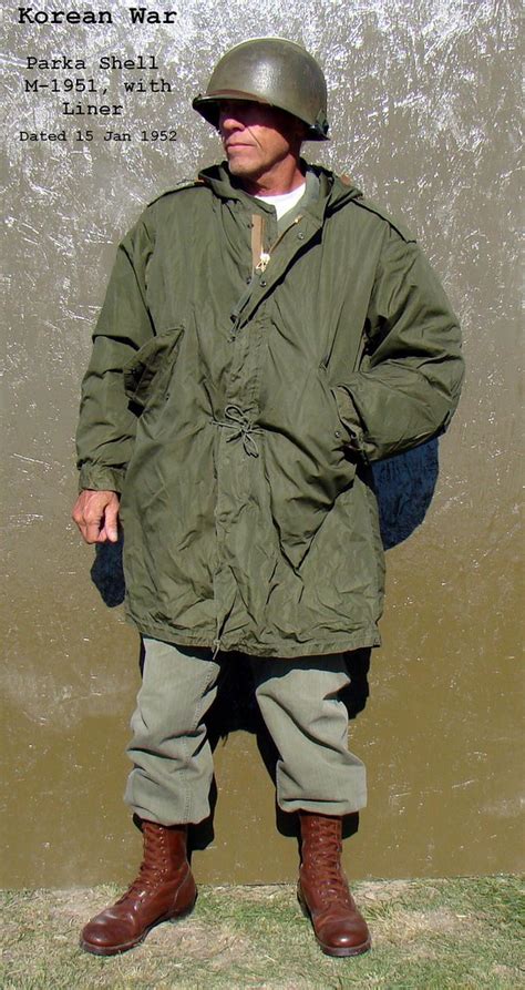 Korean War Parka Shell M 1951 With Liner This Parka Has Ep Flickr