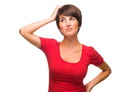 1800 Confused Woman Looking Up Stock Photos Pictures And Royalty Free