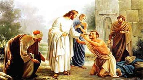 A leper came and knelt before him and said, lord, if you are willing, you can cleanse me. JESUS HEALED A LEPER - YouTube