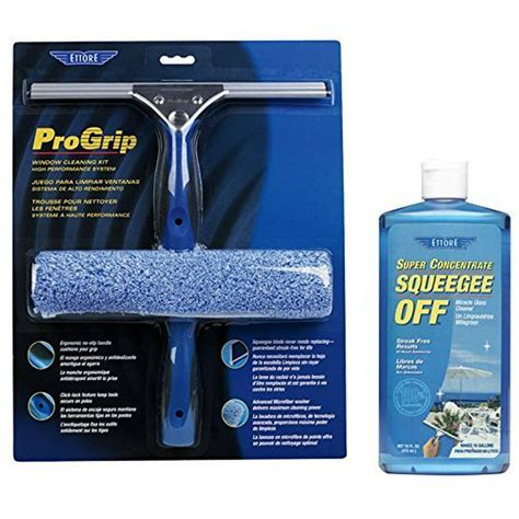 ettore 65000 professional progrip window cleaning kit ettore 30116 squeegee off window