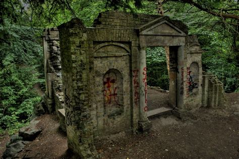 Forest Ruin Greek Temple Built As A Tea House By The Guin Flickr