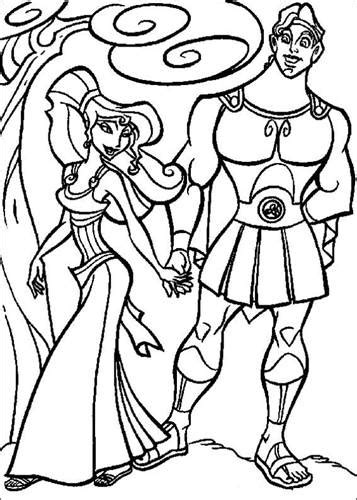 Coloring pages your are looking now is described  here we collect for you alot of coloring pages hercules your can download and print it for free. Kids-n-fun.com | 26 coloring pages of Hercules