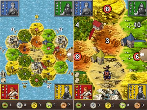Forest, pasture, fields, hills, mountains and desert. An Official Remake Of The Settlers Of Catan Hits The App Store