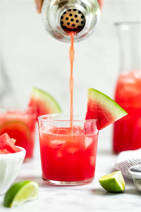 Fresh Watermelon Vodka Cocktail Eat With Clarity