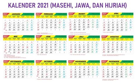 Pada setiap bulannya terdapat hari libur nasional. Download Kalender 2021 Lengkap Archives - iqra.id