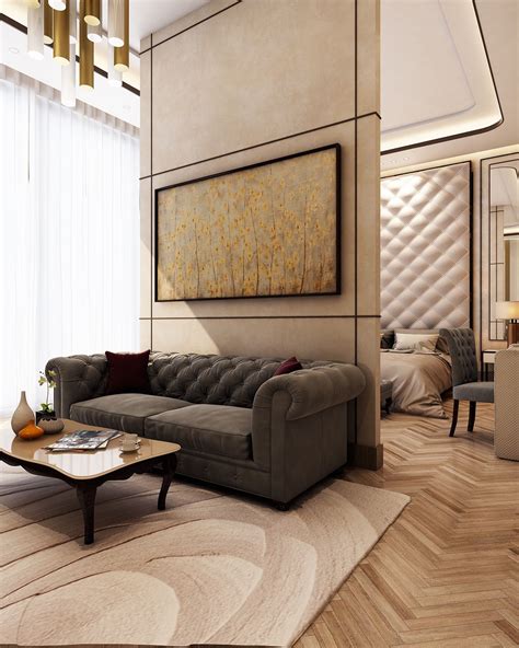 Luxury Master Bedroom With Living Area On Behance Luxury