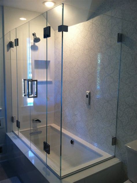 Frameless Shower Doors Frameless Glass Enclosures Modern Shower