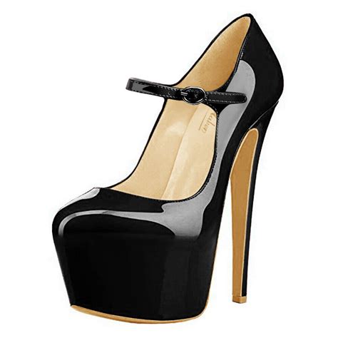 onlymaker womens ankle strap platform high heel mary jane stiletto fashion pumps ebay