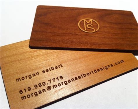 Inks are not 100% opaque, and the wood coloring will show through the printed inks. 10 New Ways to Print Business Cards - Business 2 Community