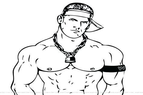 Wwe Drawing Free Download On Clipartmag