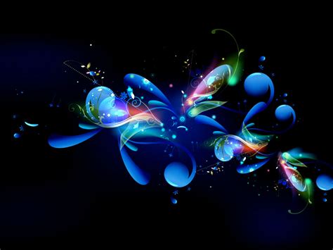 Cool Abstract Background Blue Hd Wallpaper