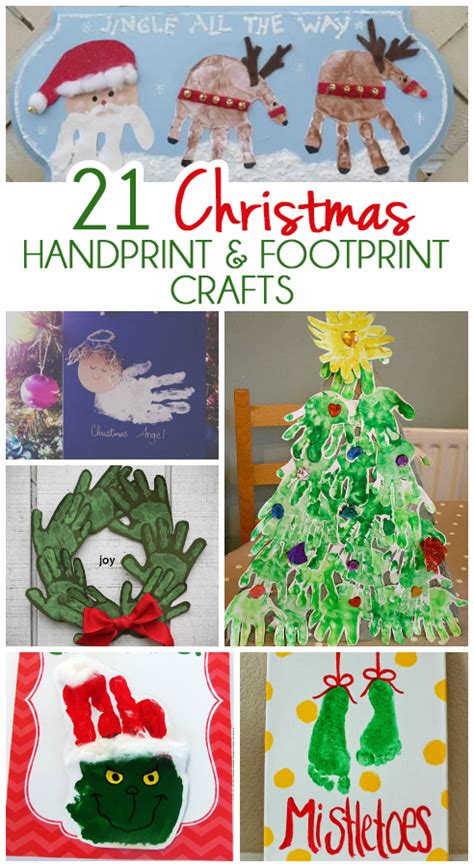 21 Handart Christmas Crafts For Kids