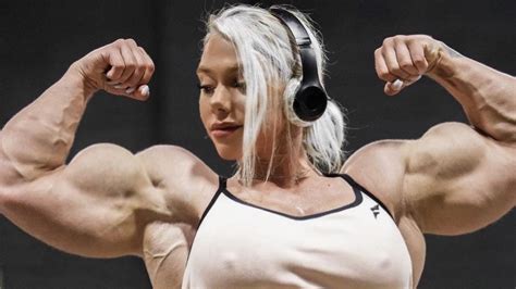 Female Bodybuilder Ana Alexia Ifbb Pro Fbb Young Girl With Big Biceps Youtube