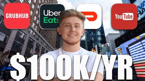 How I make $100k/year as a 21 year old Doordash Driver - YouTube