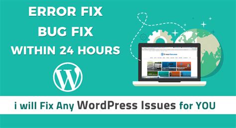 I Will Fix Wordpress Issues And Bugs For Seoclerks