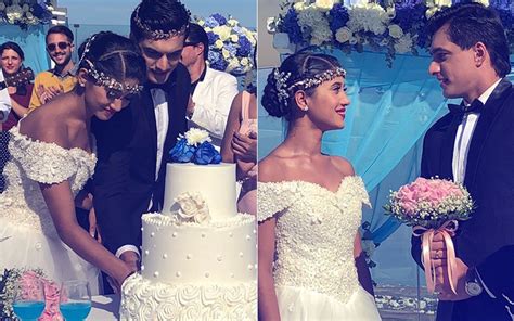 Omg Shivangi Joshi Mohsin Khan Tie The Knot In Greece