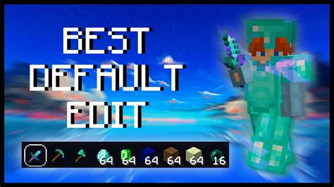The New Best Default Edit For Bedwars Youtube