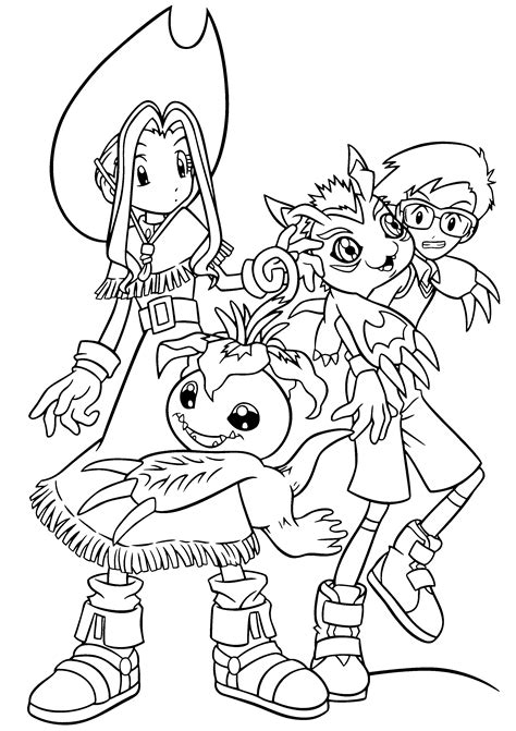 Digimon Coloring Page Poppy Coloring Page Coloring Pages Coloring Books