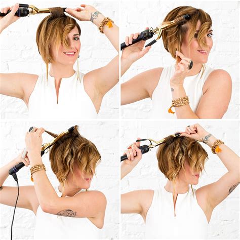 Pixie Waves How To Curl Short Hair How To Curl Short Hair Short