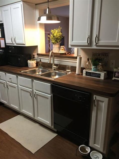 Vinyl flooring has become an increasingly popular floor choose for homeowners, and it's easy to see why. We recently redid our kitchen counters with vinyl floor ...