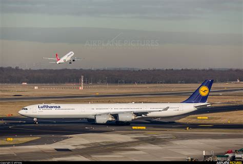 D Aihs Lufthansa Airbus A340 600 At Düsseldorf Photo Id 842672