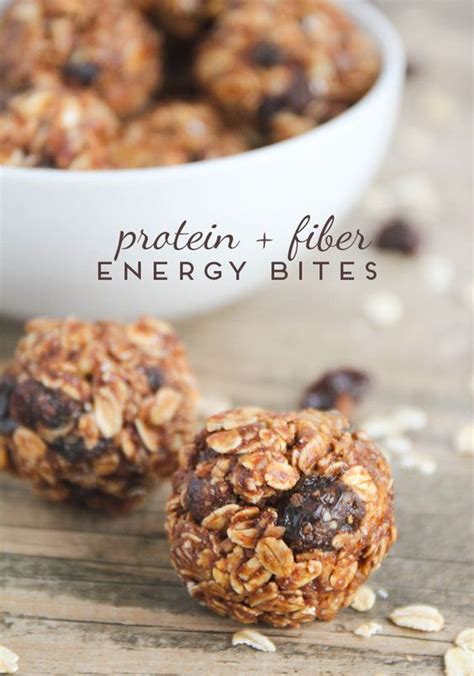 High fiber snacks with fruit. Energy Bites | Recipe | Protein energy bites, High fiber ...