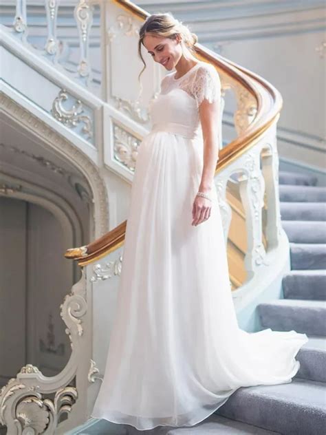 wedding dress for pregnant bride tips and ideas